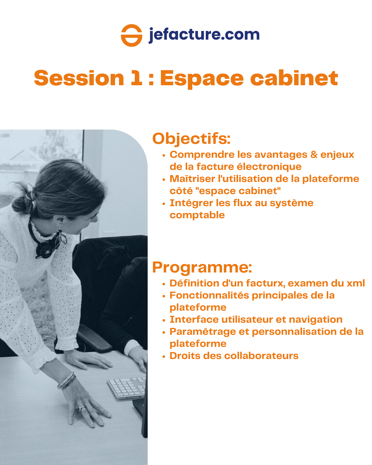 Session 1 : Espace cabinet